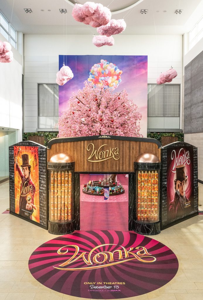 GPE recently used several products from Drytac to help produce an immersive display promoting the new Hollywood film ‘Wonka’.
