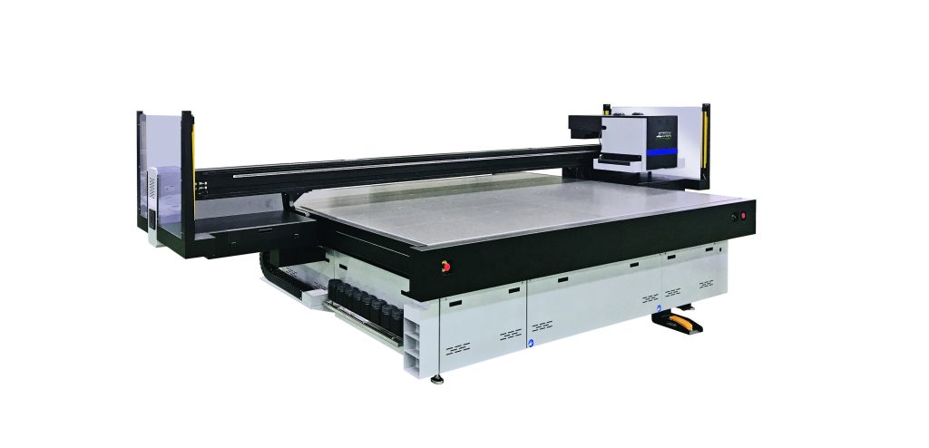 Large format printing sustainability: JETRIX LXi8 Flatbed UV Printer