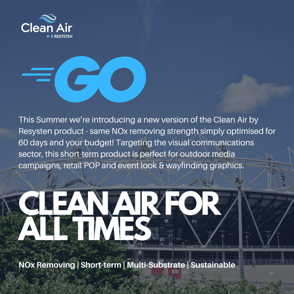Clean Air GO by Resysten Infographic