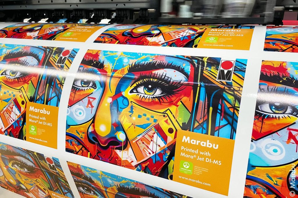 Marabu’s digital printing inks are now certified with Greenguard Gold