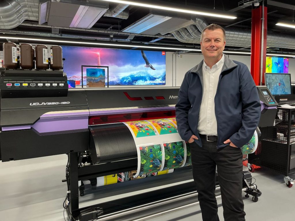 Mimaki distributor, Hybrid Services has expanded its sales team with the appointment of Andrew Edwards.