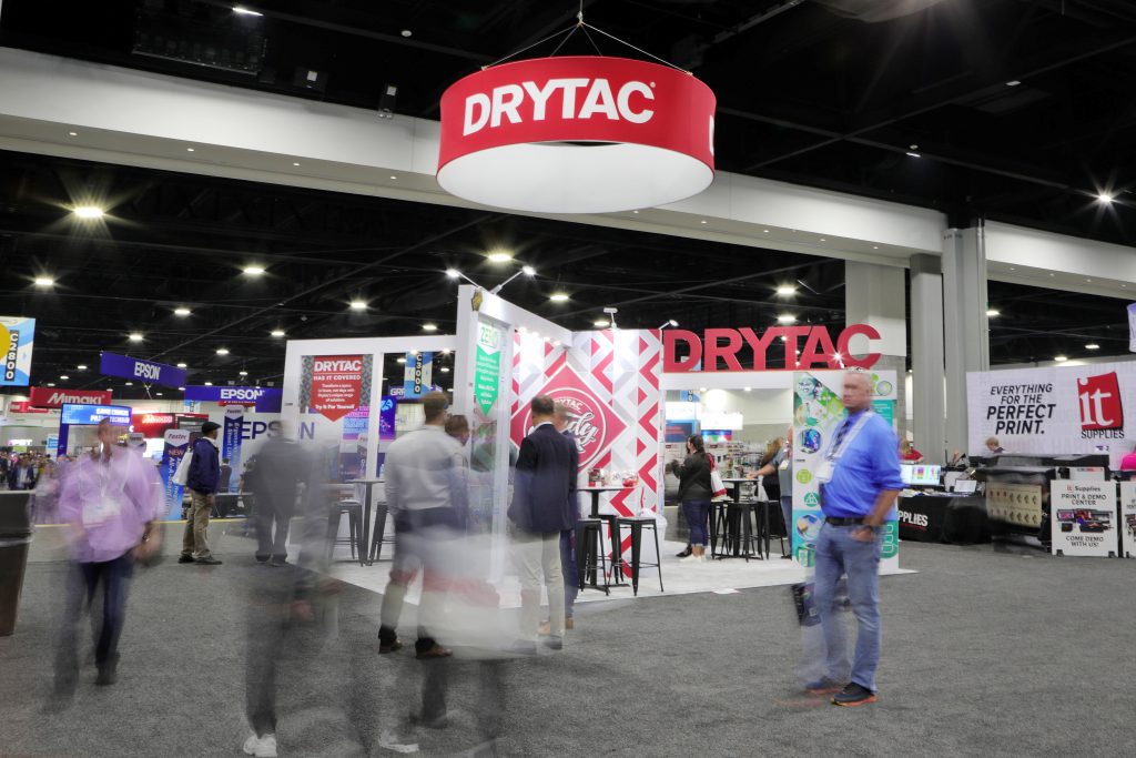 Drytac stand at PRINTING United 2024