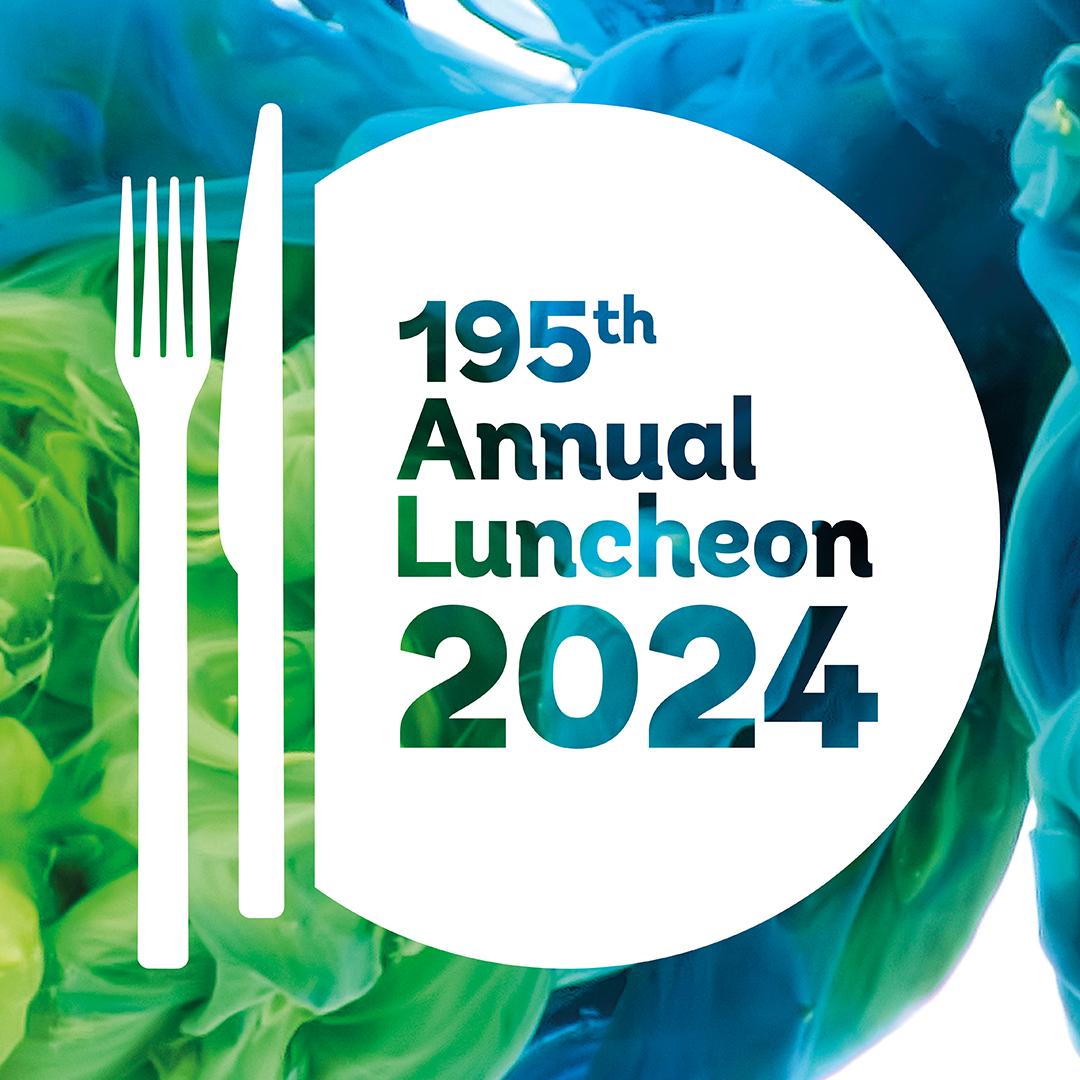 Logo for the Printing Charity’s 195th Annual Luncheon