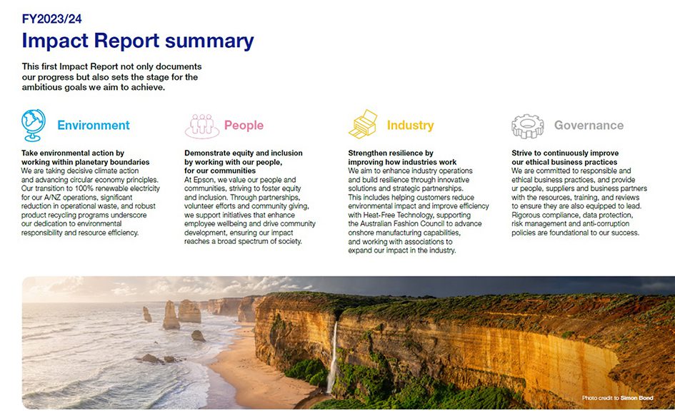 Epson Impact Report Summary