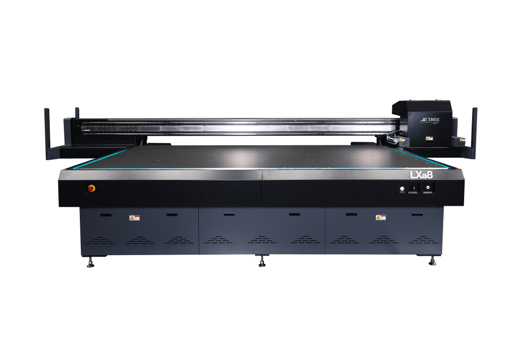 Inktec at Sign and Digital 2025: JETRIX LXa8 LED UV True Flatbed Printer