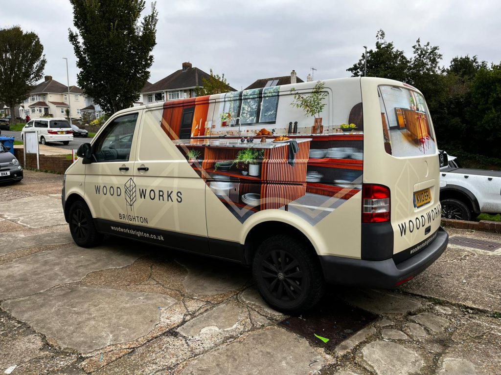 Example of vehicle wrapping companies' work